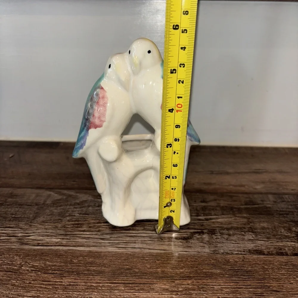 Vintage Mid Century Love Birds Planter / Vase